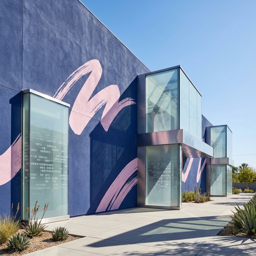 Modern Southern California digital agency background